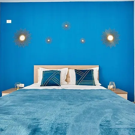 Blue Promenada Beachfront Mamaia Nord Lägenhet